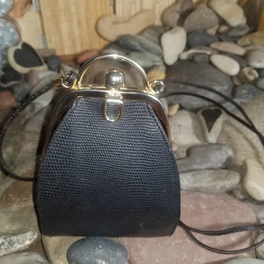 Italian made vintage leather crossbody